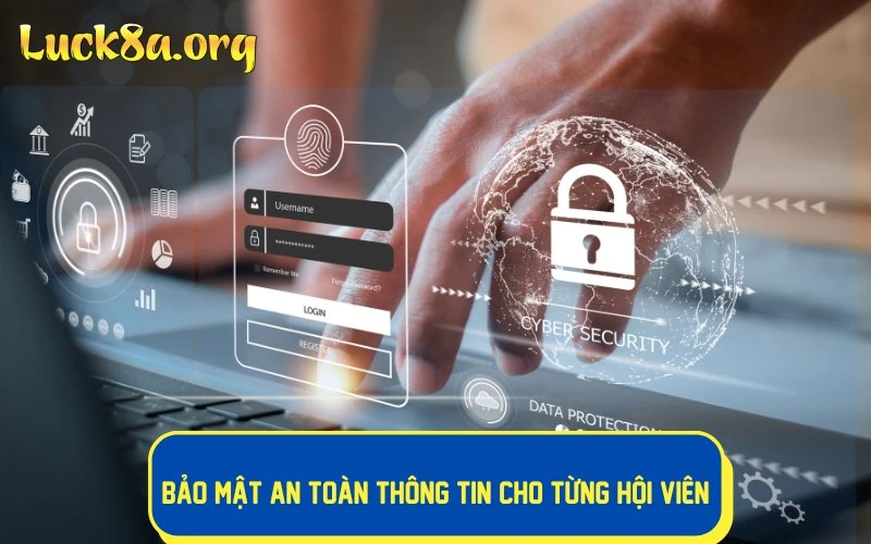 Bảo mật an toàn thông tin cho từng hội viên