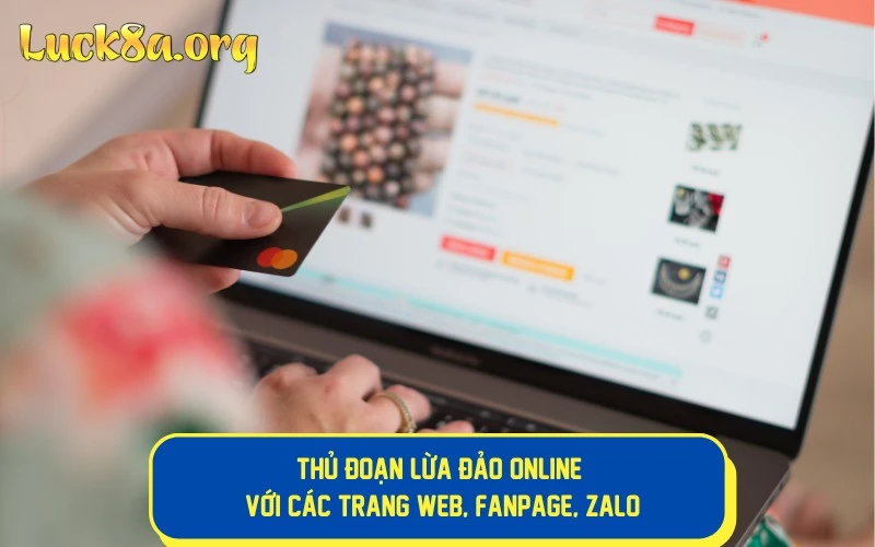 Thủ đoạn lừa đảo trong xổ số online với các trang web, fanpage, zalo 