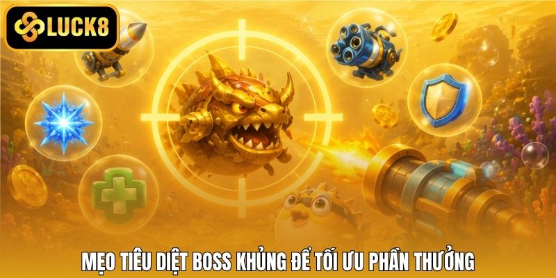 Mẹo tiêu diệt boss khủng để tối ưu phần thưởng