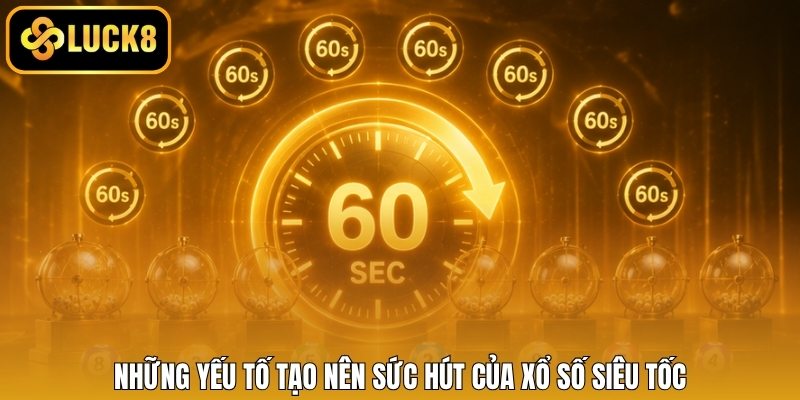 Những yếu tố tạo nên sức hút của xổ số siêu tốc
