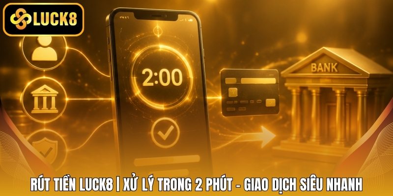 Rút Tiền LUCK8 | Xử Lý Trong 2 Phút - Giao Dịch Siêu Nhanh