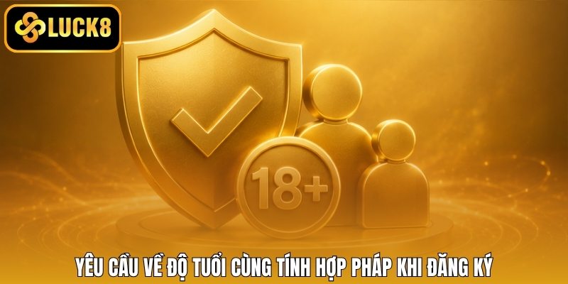 Yêu cầu về độ tuổi cùng tính hợp pháp khi đăng ký